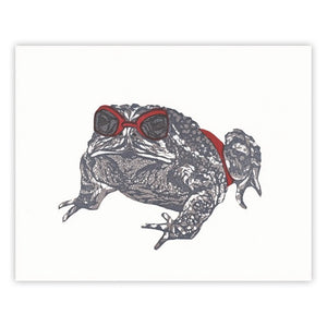 Aquatic Toad 8" x 10" Print by Burdock & Bramble