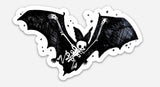 Bat Animus Sticker by Cat Rocketship