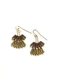 Fan Earrings by Trecy Bleich