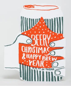 Christmas Brew Greeting Card by Egg Press Manufacturing