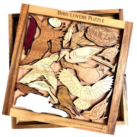 Bird Lovers Puzzle by Creative Crafthouse