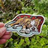 Bulldog Sticker by Sarah Angst