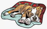 Bulldog Sticker by Sarah Angst