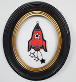 Rocket Ornament by Genevieve Geer