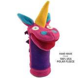 Fleece Unicorn Puppet by Cate & Levi