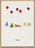 Birthday Boxed Set of 6 Greeting Cards by Beth Mueller