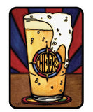 Cheers Beer Sticker by Sarah Angst