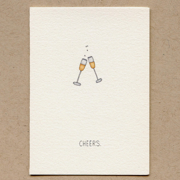 Cheers Enclosure Card by Beth Mueller