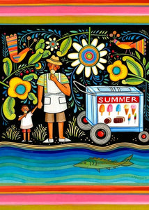 Summer Ice Birthday Card from Artists to Watch