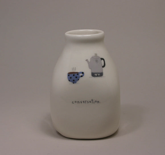 Conversation Vase by Beth Mueller