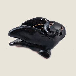 Crow Ceramic "Little Guy" Ornament by Cindy Pacileo