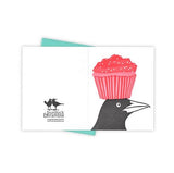 Cupcake Grackle Card by Burdock & Bramble
