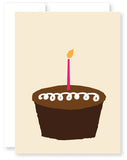 Birthday Cupcake Greeting Card from Great Arrow Cards