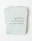 My Mother, My Best Friend Greeting Card by Paper Baristas