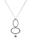 Double Oval Necklace by Jennifer Nunnelee