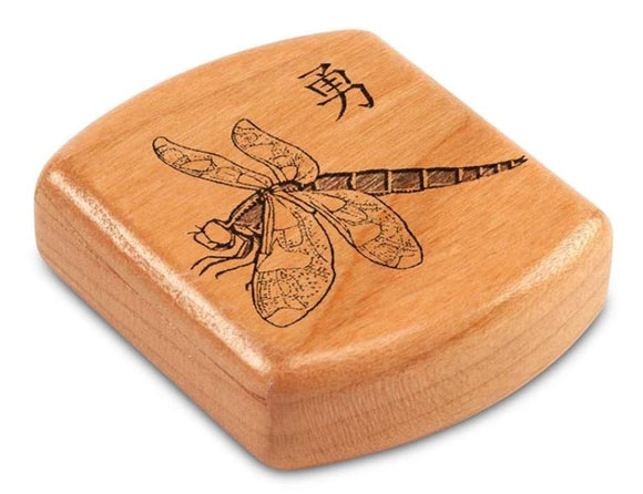 Dragonfly 2” Flat Wide Secret Box by Heartwood Creations