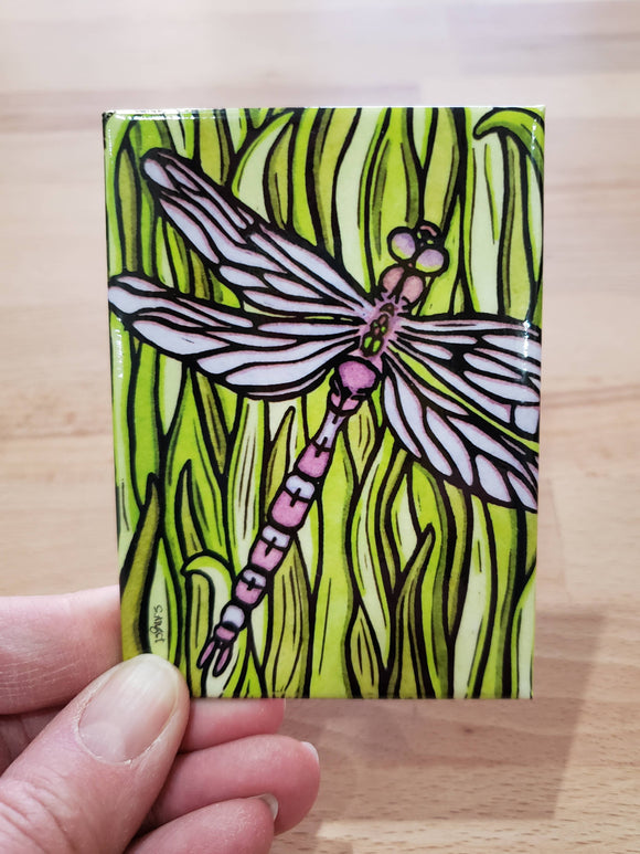 Dragonfly Magnet by Sarah Angst