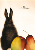 Rabbit Merci Card from Artists to Watch
