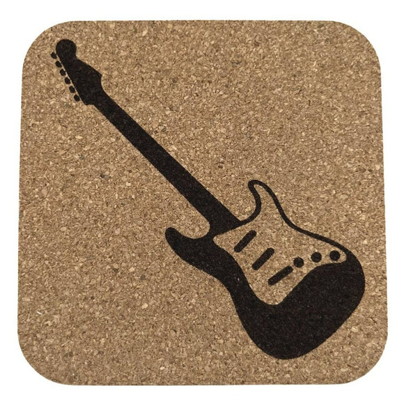 Electric Guitar Coaster by High Strung Studio