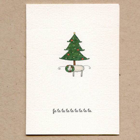 Fa La La Enclosure Card by Beth Mueller