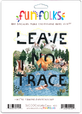 Leave No Trace Sticker from Artists to Watch