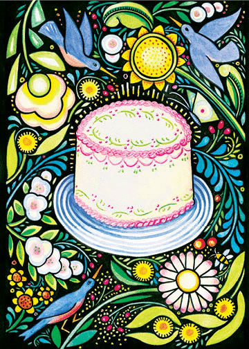 Sweet Celebration Birthday Card from Artists to Watch