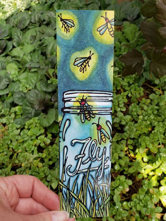 Fireflies Bookmark by Sarah Angst