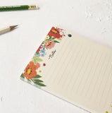 Floral Notepad by Oana Befort