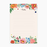 Floral Notepad by Oana Befort