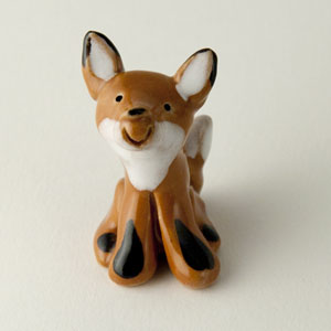 Fox Ceramic "Little Guy" by Cindy Pacileo