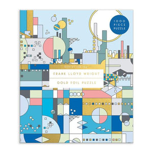 Frank Lloyd Wright: City by the Sea 1000-Piece Foil Jigsaw Puzzle