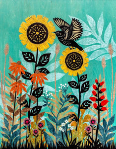 Garden Song Print by Angie Pickman