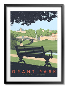 Galena Grant Park Print by Bozz Prints