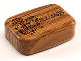 Guitar of Music 3" Medium Wide Secret Box by Heartwood Creations