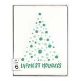 Happiest Holidays Tree Greeting Card from Ink Meets Paper