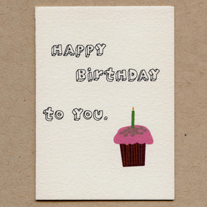 Happy Birthday to You Enclosure Card by Beth Mueller