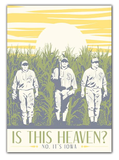Is This Heaven? Greeting Card by Bozz Prints