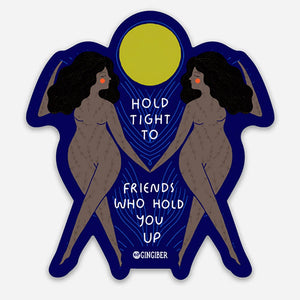 Hold Tight Sticker by Gingiber