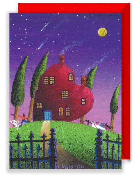 Home is Where the Heart Is Greeting Card by Tom Kelly