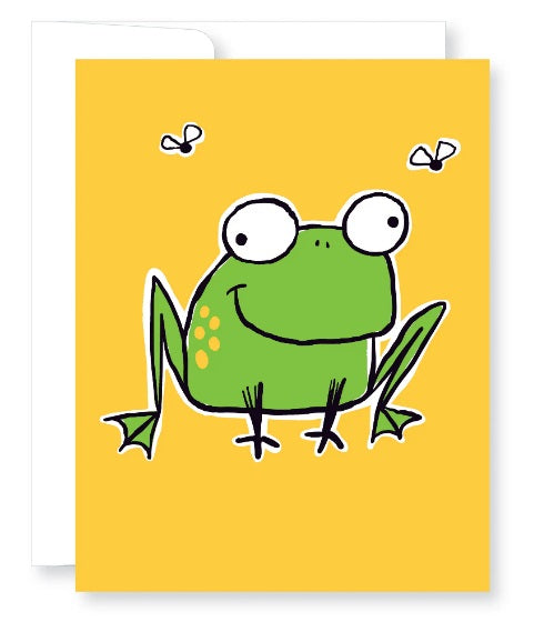 Birthday Frog Greeting Card from Great Arrow Cards