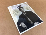 Flawed Man Greeting Card by Lori Biwer-Stewart