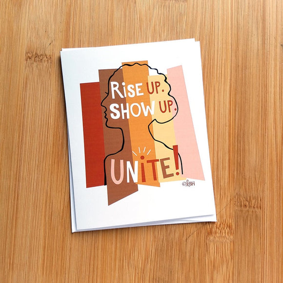 Rise Up Card by Kate Brennan Hall