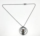 Skee Ball Rock Necklace by Jennifer Nunnelee