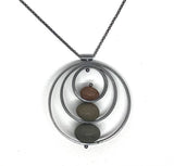 Skee Ball Rock Necklace by Jennifer Nunnelee