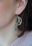 Moon Earrings by Vanessa Savlen
