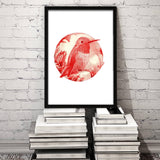 Rufous Hummingbird Print by Cat Rocketship