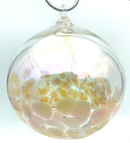 Witches Ball Glass Ornament by Hayden Wilson