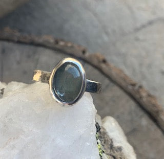 Aquamarine Ring by Karen Gilbert