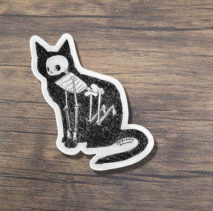 Cat Animus Sticker by Cat Rocketship