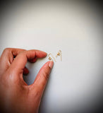 Barb Stud Earrings by Trecy Bleich